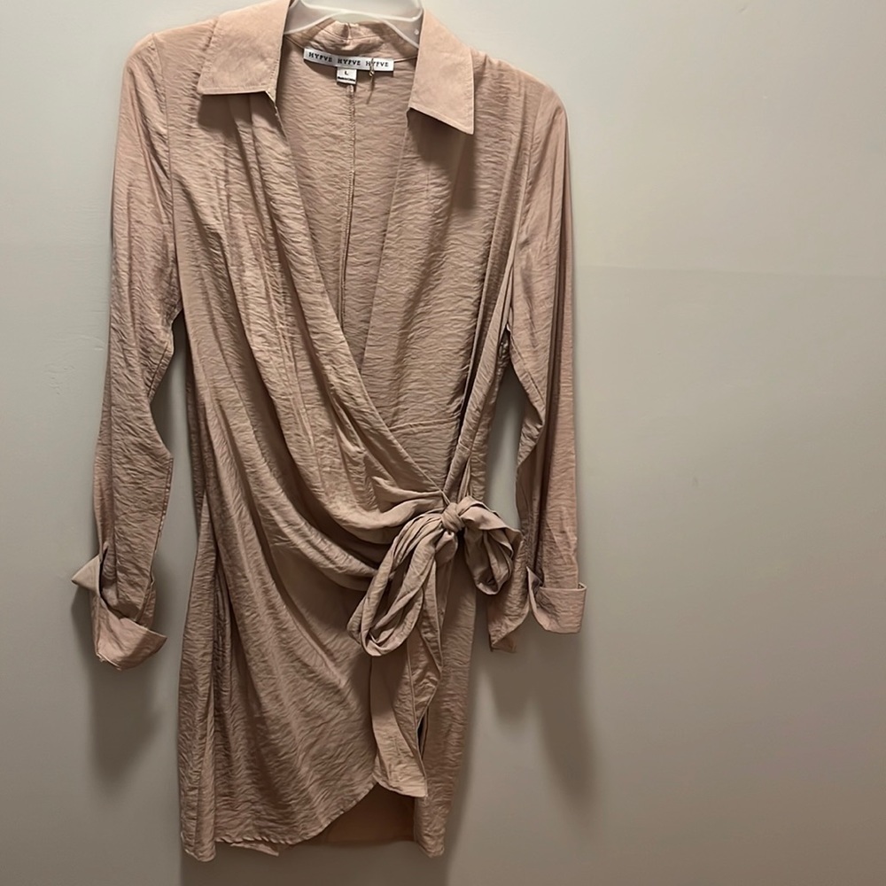 HYFVE cream dress, size large